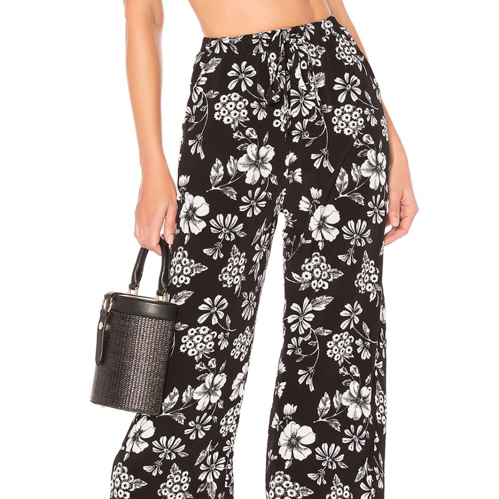 Majorelle Yasmin Pant in Black Woodland